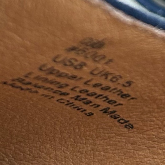 Cabi Isla Navy Blue Platform Wedge Tassel Tie Up Aztec Tribal Heel w Jute Size 8 - Picture 7 of 8